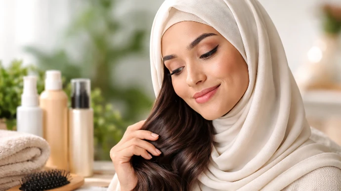 Cheveux hijab 2026 : 7 secrets puissants pour révéler une routine capillaire épanouie