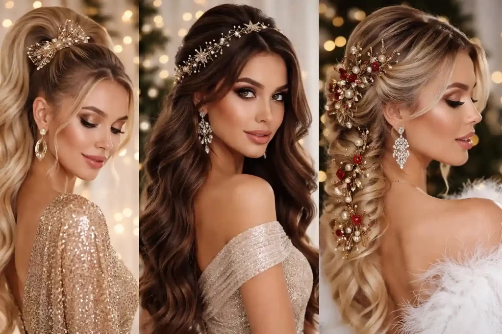 Coiffure Noël : 10 idées sublimes et irrésistibles pour briller en 2026