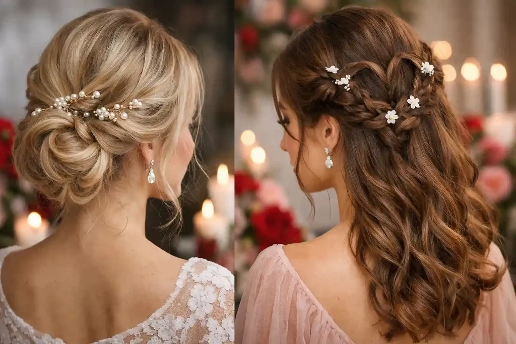 12 idées sublimes de coiffure romantique pour la Saint-Valentin 2026
