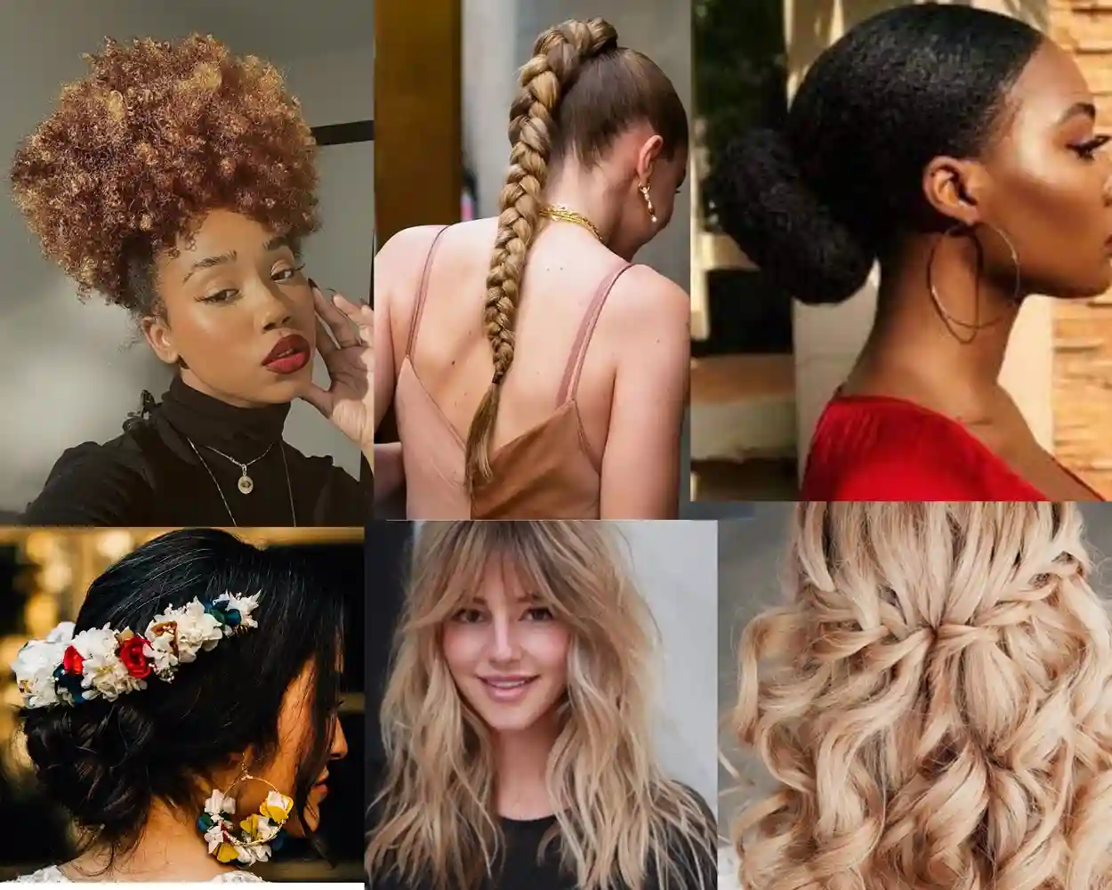Chignon cœur élégant