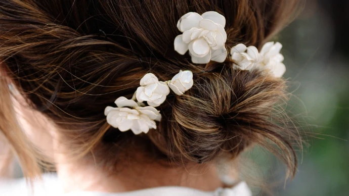 Le chignon bas classique