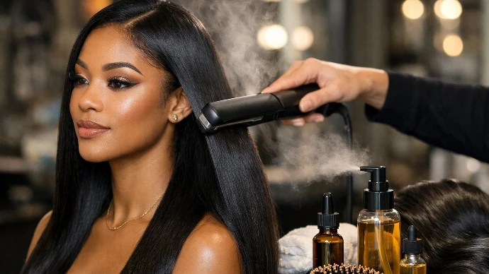 Silk Press 2026 : 7 Secrets Essentiels pour des Cheveux Sublimes
